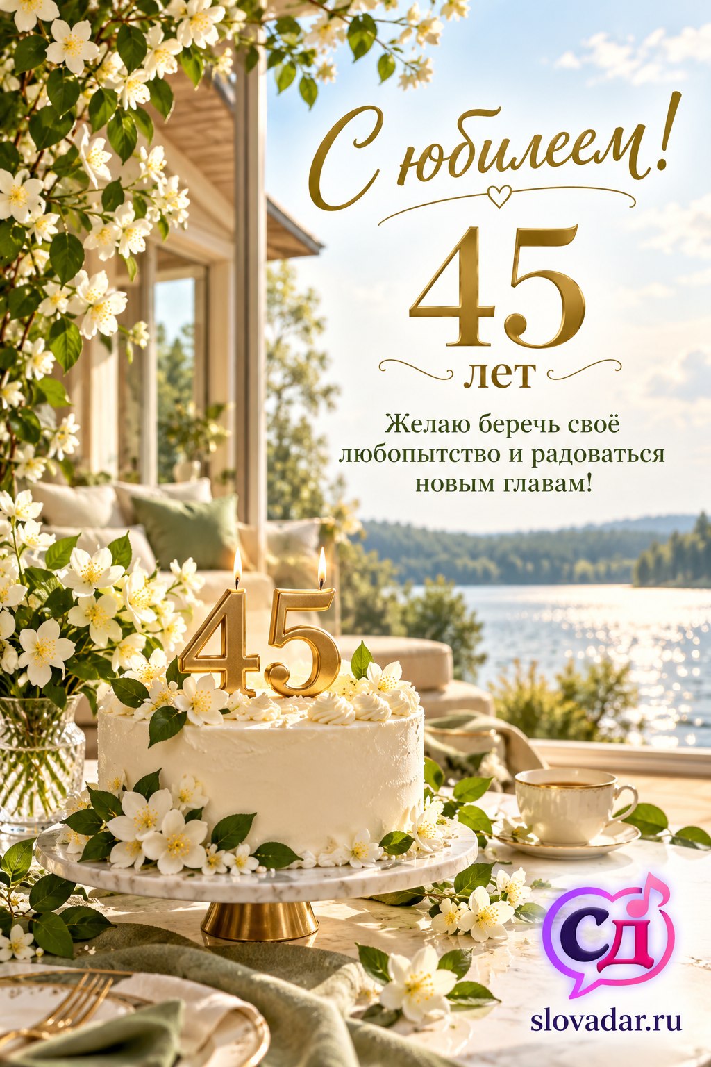 45 лет — С юбилеем 45 лет 08