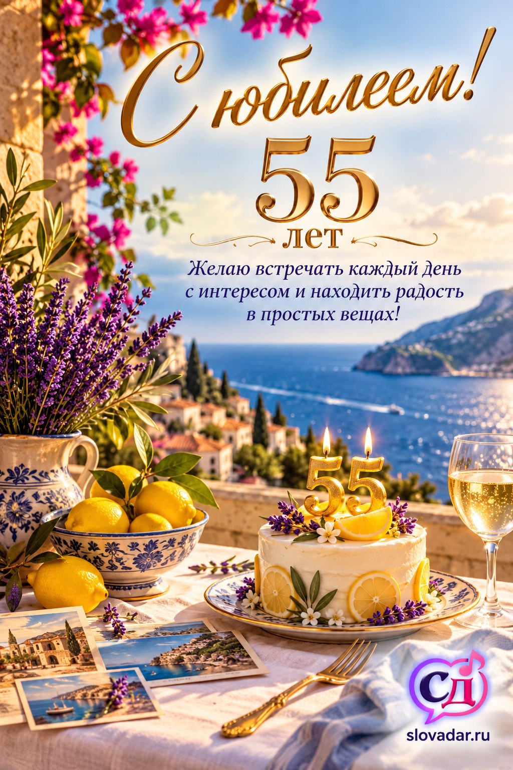 55 лет — С юбилеем 55 лет 06