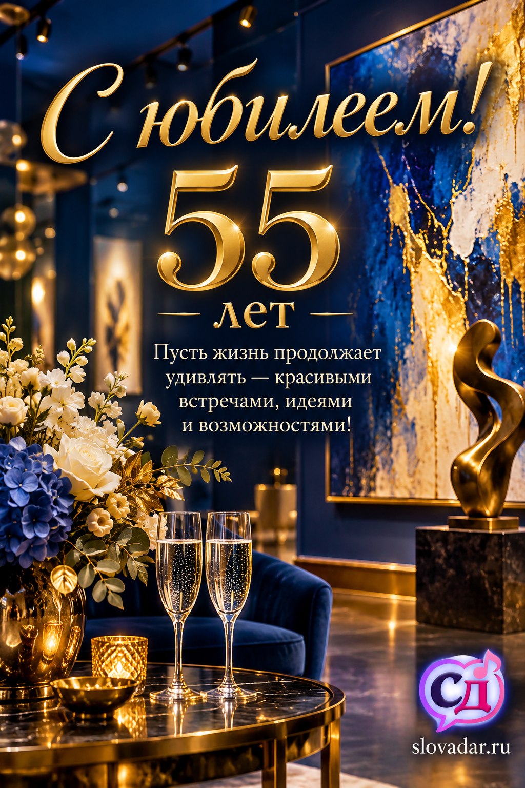 55 лет — С юбилеем 55 лет 07