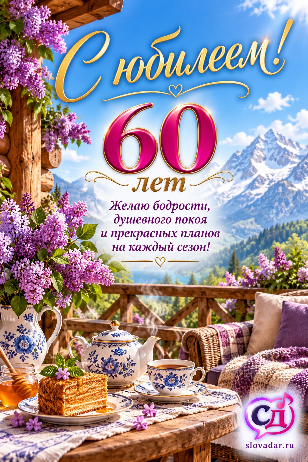 60 лет — С юбилеем 60 лет 08